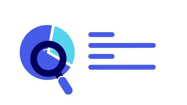 Pie Chart Animation: High-Quality Stock Video for Data Visualization. Best for Business and Finance