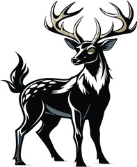 A deer vector illustration