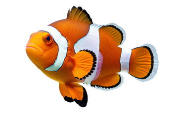 Clownfish isolated on white background