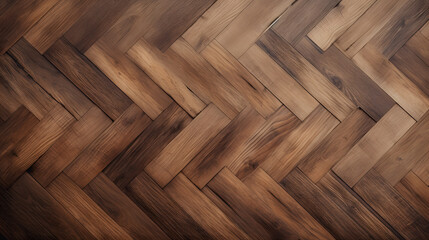Natural wood texture. Luxury Herringbone Parquet Flooring. Harwood surface. Wooden laminate background