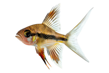 Fototapeta premium Colorful Fish isolated on white background