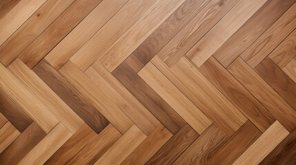 Natural wood texture. Luxury Herringbone Parquet Flooring. Harwood surface. Wooden laminate background