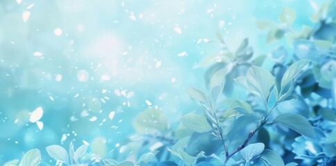 Stunning Frozen Water Plants in Natural Environment. Winter Scenery concept