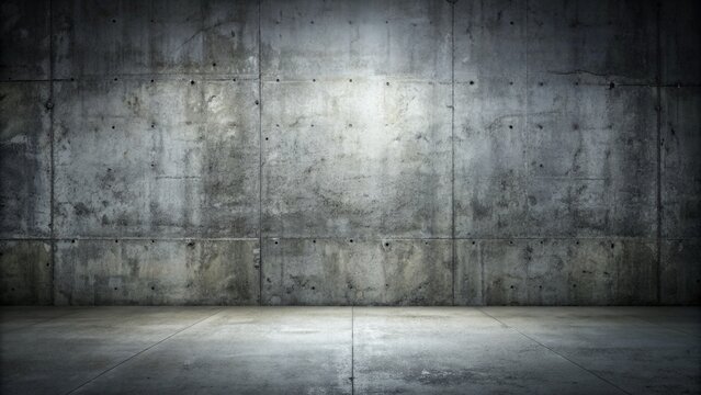 Fototapeta Concrete background and center light
