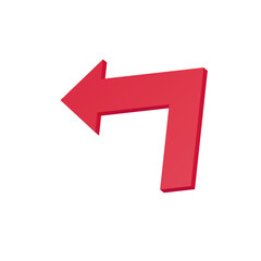 Turn left arrow