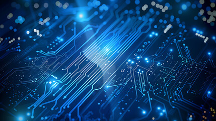 Fototapeta premium abstract technology banner