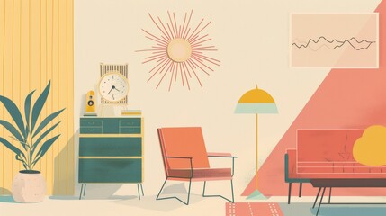 Mid-Century Modern Interior Design
