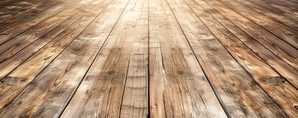 Rustic Wooden Floor Background with Natural Grain Patterns for Design Inspiration
