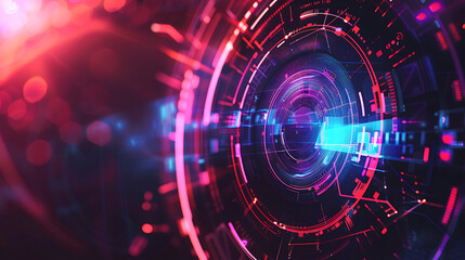 Fototapeta premium tech background