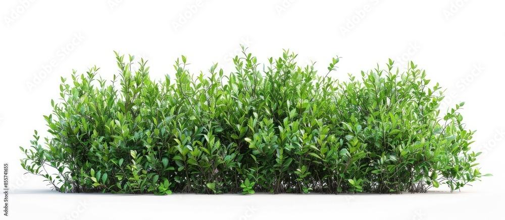 Leinwandbilder bush or shrub isolated with clipping paths for garden design. pastel background. with copy space ima