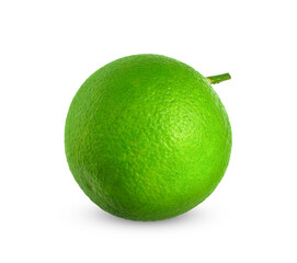 Acidless orange isolated on white background.