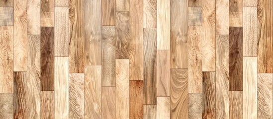 Seamless texture wooden flooring, parquet, laminate, linoleum. with copy space image. Place for adding text or design