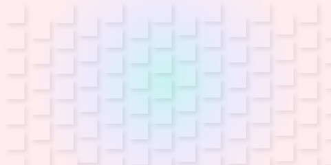 Abstract white and grey geometric overlapping square pattern background with shadow. paper texture design Abstract white background can use for design, background concept, vector illustration.