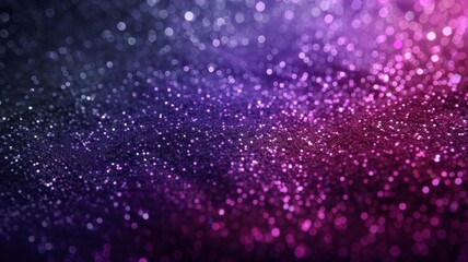 Abstract purple and pink glitter background.