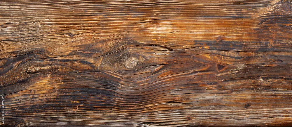 Poster wooden texture, brown wood material and surface, nature construction material. with copy space image