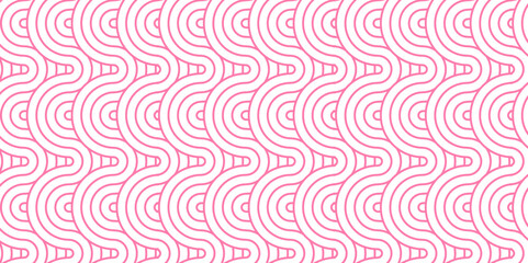 	
Overlapping Pattern Minimal diamond geometric waves spiral and abstract circle wave line. pink color seamless tile stripe geometric create retro square line backdrop pattern background.