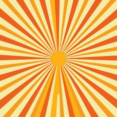 abstract yellow sunburst pattern background for modern graphic design element. shining ray cartoon with colorful for website banner wallpaper and poster card decoration