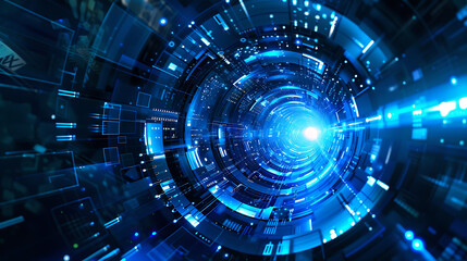 Obraz premium technology background