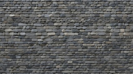 continuous gray cobblestone wall or road background texture wallpaper for a high-resolution, generative artificial intelligence route or walkway that is tileable and has a gritty, natural rock and sto