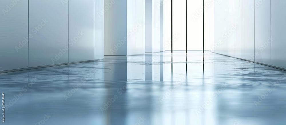 Poster The abstract background of reflection from mirror with blank space having some shallow depth of filed. with copy space image. Place for adding text or design