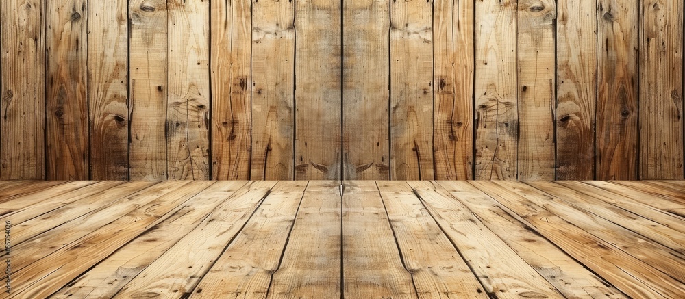 Poster flooring, wooden texture background. with copy space image. place for adding text or design