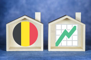 Immobilier construction logement maison Belgique belge hausse benefice