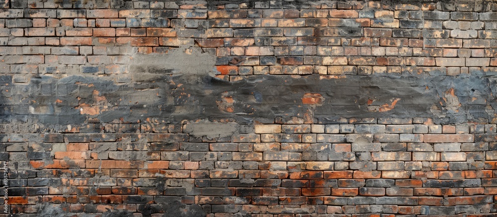 Aufkleber background of old vintage brick wall. with copy space image. place for adding text or design