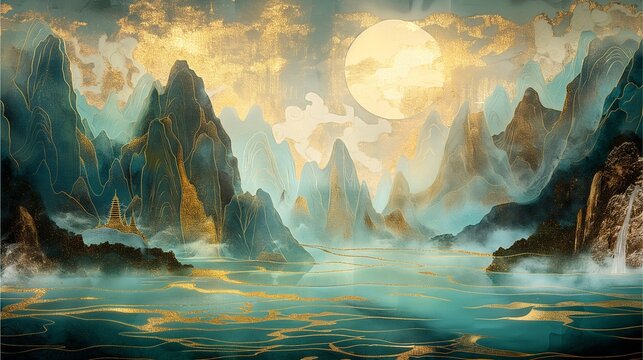 Beautiful Chinese Landscape Art
