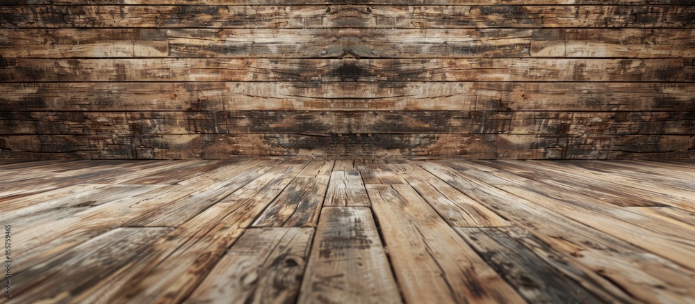 Poster Abstract wooden background for your design. with copy space image. Place for adding text or design