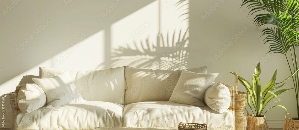 Aufkleber fashion designed home interior. with copy space image. place for adding text or design