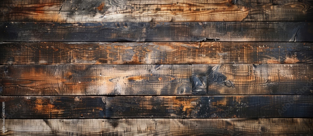 Aufkleber Texture of wood background close up. Empty template. Top view. with copy space image. Place for adding text or design
