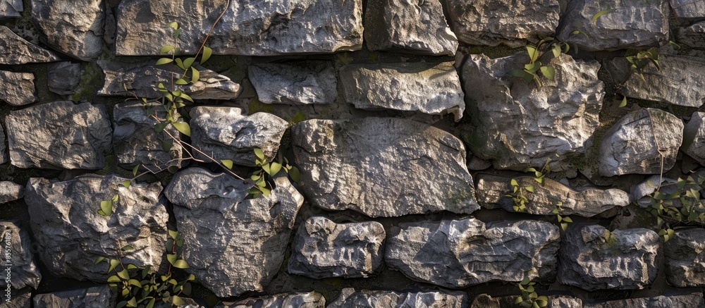 Aufkleber stone wall background. with copy space image. place for adding text or design