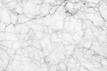 White marble texture for pattern background or tiles floor decorative design.