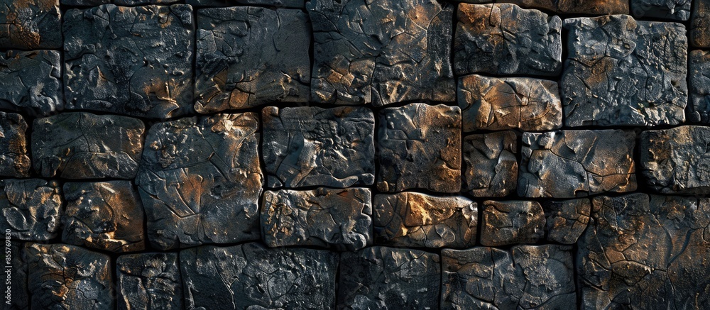 Poster old stone wall close-up. with copy space image. Place for adding text or design