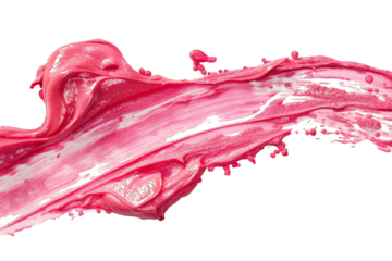 Abstract Pink Swirl isolated on transparent background png