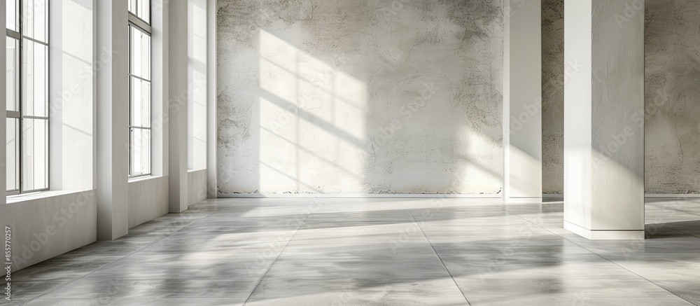 Aufkleber Flooring and corners of walls. with copy space image. Place for adding text or design