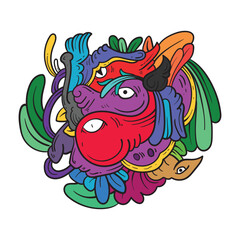 psychedelic doodles for your designs