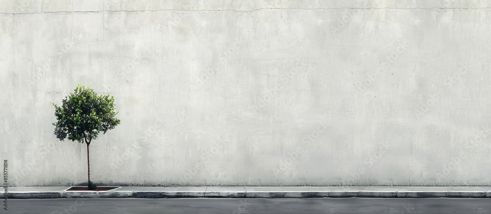 Aufkleber wall. with copy space image. place for adding text or design
