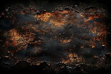 Generative ai on theme of beautiful texture dirty old rust, design natural abstract background