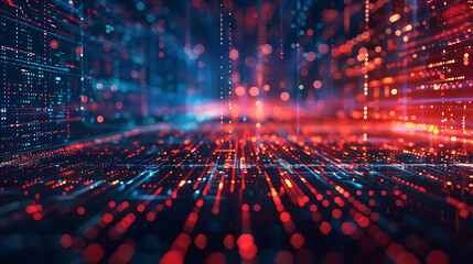 Obraz premium technology background