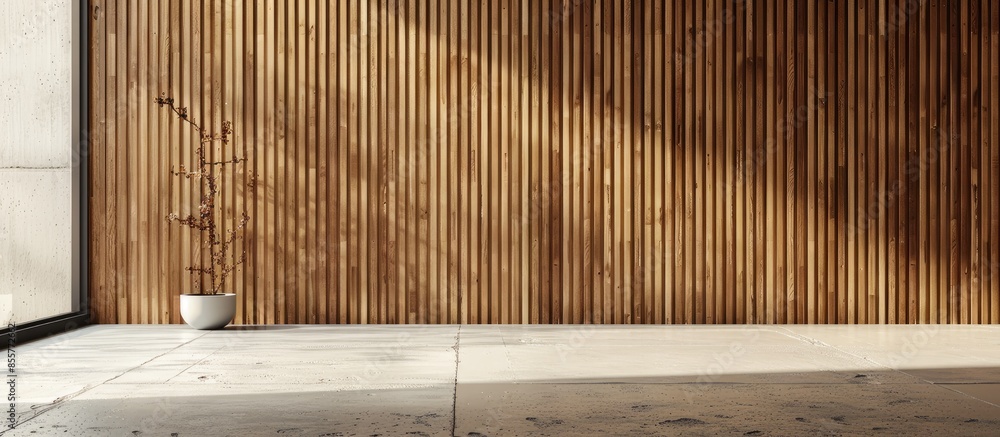Aufkleber gypsum wood wall texture wood structure. with copy space image. Place for adding text or design