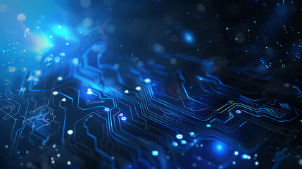 Obraz premium technology background