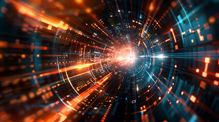 Obraz premium abstract technology background