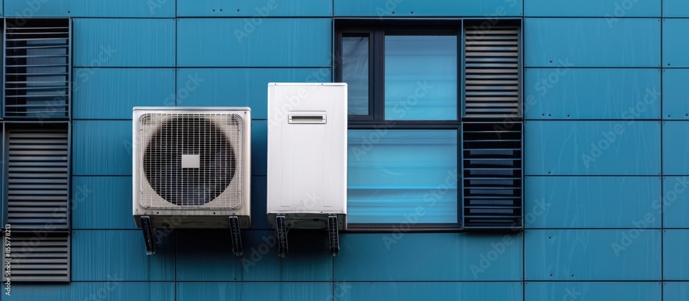 Fototapete air conditioning. with copy space image. place for adding text or design