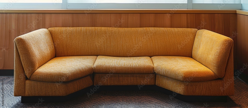 Poster corner sofa. with copy space image. place for adding text or design