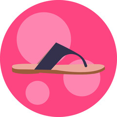 Featuring a relaxed and airy design, the sandal icon signifies the perfect shoe for summer adventures, providing both style and ease for your feet.