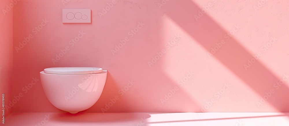Poster Sanitary ware . with copy space image. Place for adding text or design