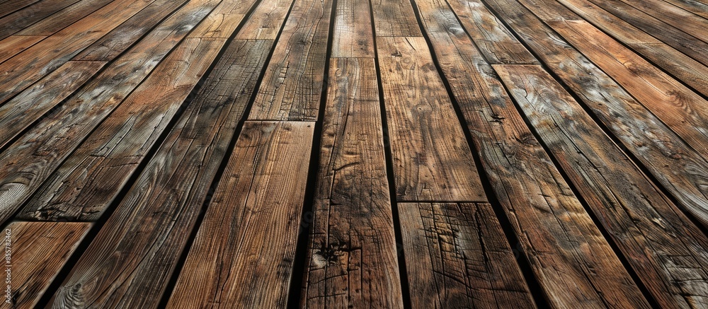 Aufkleber texture of the old plank floor. with copy space image. Place for adding text or design