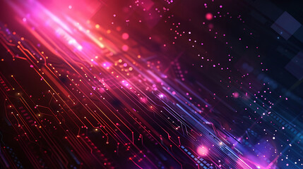 Fototapeta premium technology background