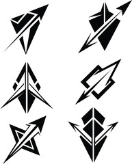 illustration of a set of arrows